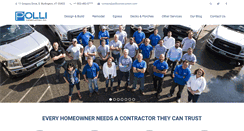 Desktop Screenshot of polliconstruction.com